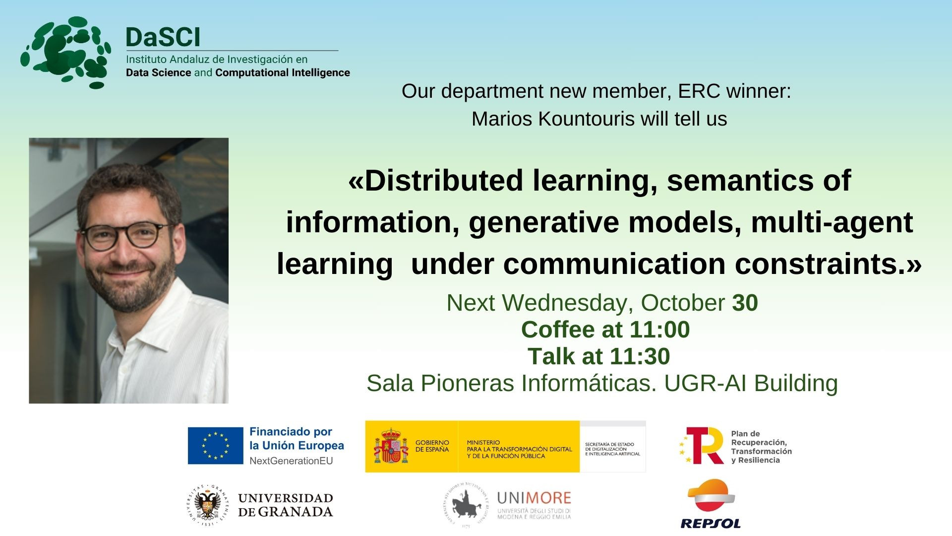 Speaker: Marios Kountouris